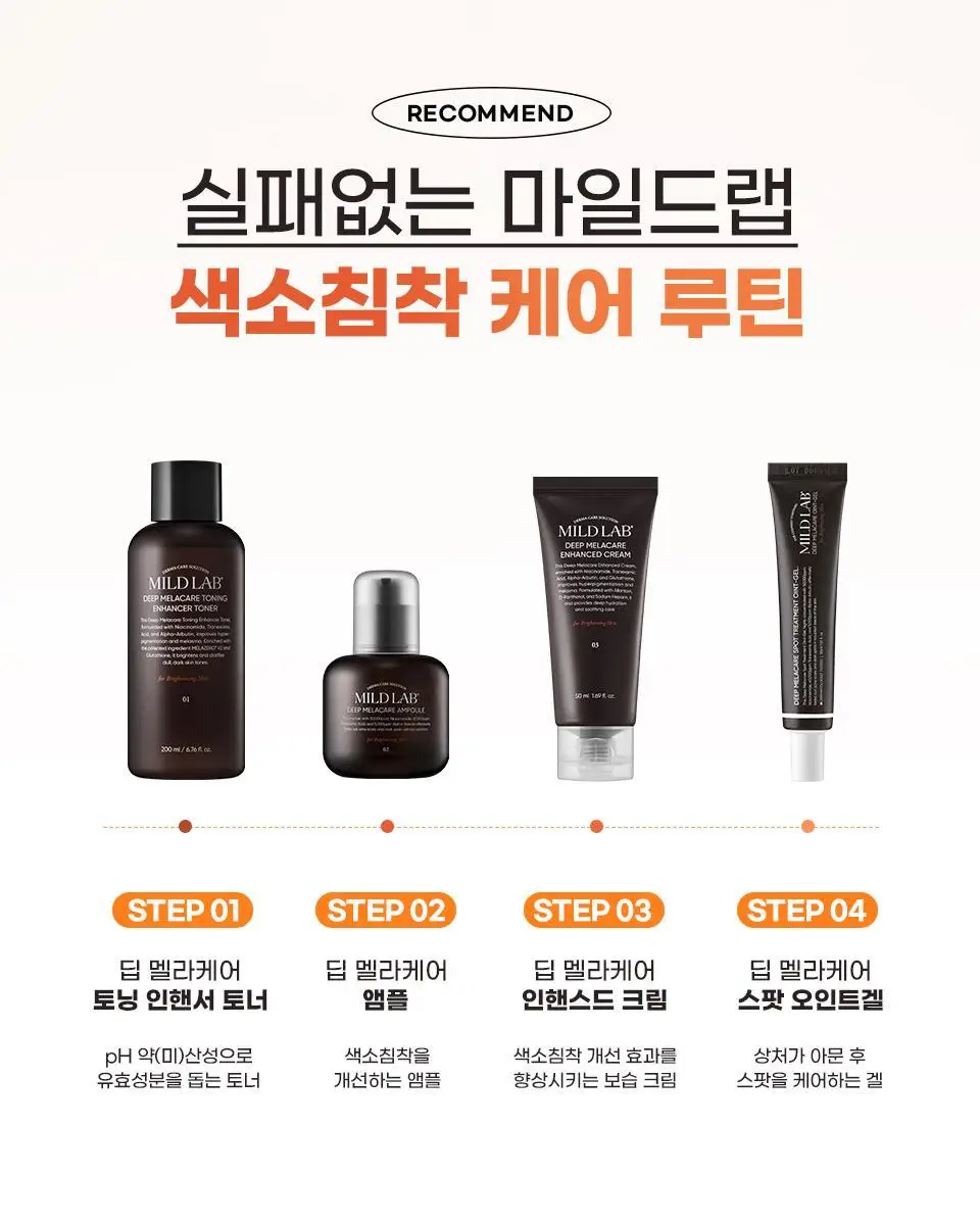 [색소침착/미백] 마일드랩 딥 멜라케어 스팟 트리트먼트 오인트겔 20ml 상세페이지 28